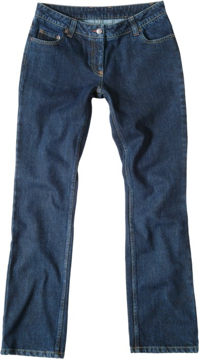 Jeans da donna in cotone biologico - Colore blu scuro