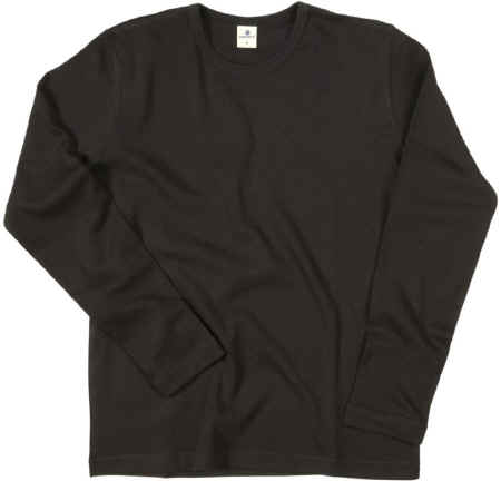 T-shirt a maniche lunghe - Colore nero