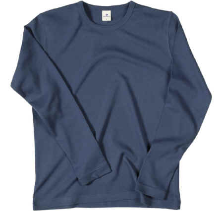 T-shirt a maniche lunghe - Colore blu