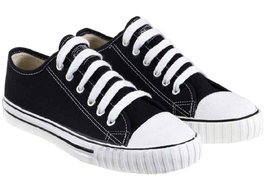 Commercio Equo e Solidale - Scarpa ETHLETIC bassa nera