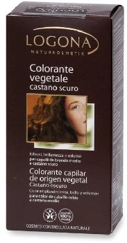Colorante vegetale in polvere castano scuro