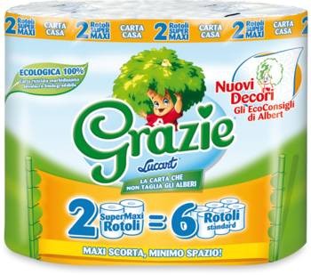 Rotolo carta casa - Lucart - conf. 2 pz