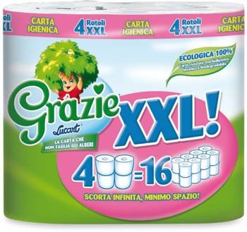 Carta igienica XXL - Lucart - conf. 4 pz