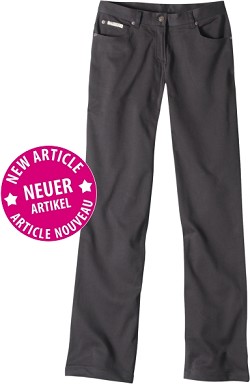 Jeans in cotone biologico e bamb - Colore: Nero