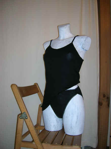 Intimo - Canotta spalline strette - Colore bianco/ecr