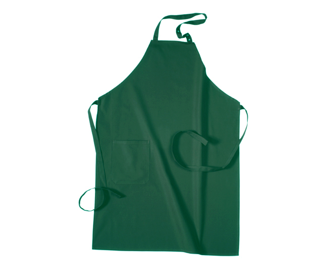 Accessori cucina: Grembiule con pettorina - Colore Verde scuro