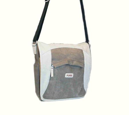 Pure - po0011 - Borsetta tracolla in canapa